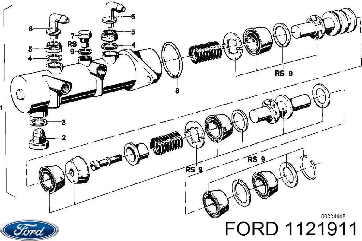 Пыльник стойки задней Ford 1121911 цена, от 8.87 USD
