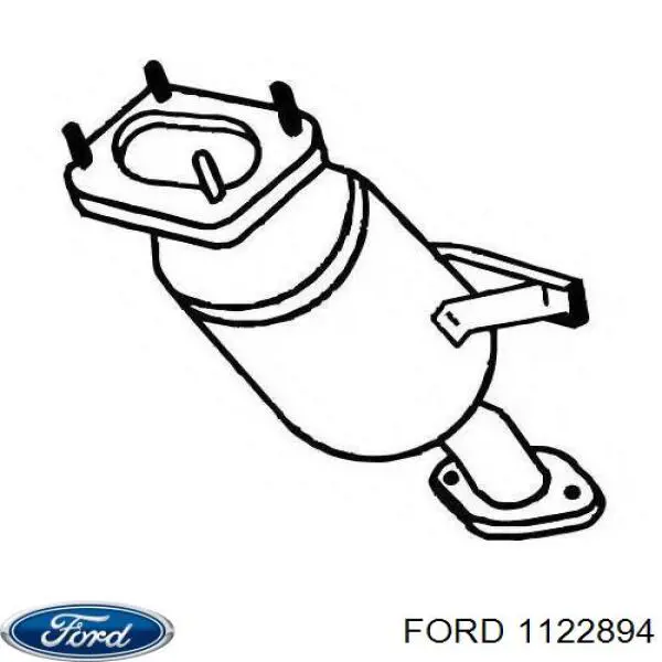 Катализатор Ford 1220004