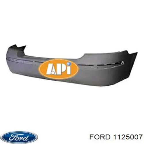 Спойлер переднего бампера 1125007 Ford