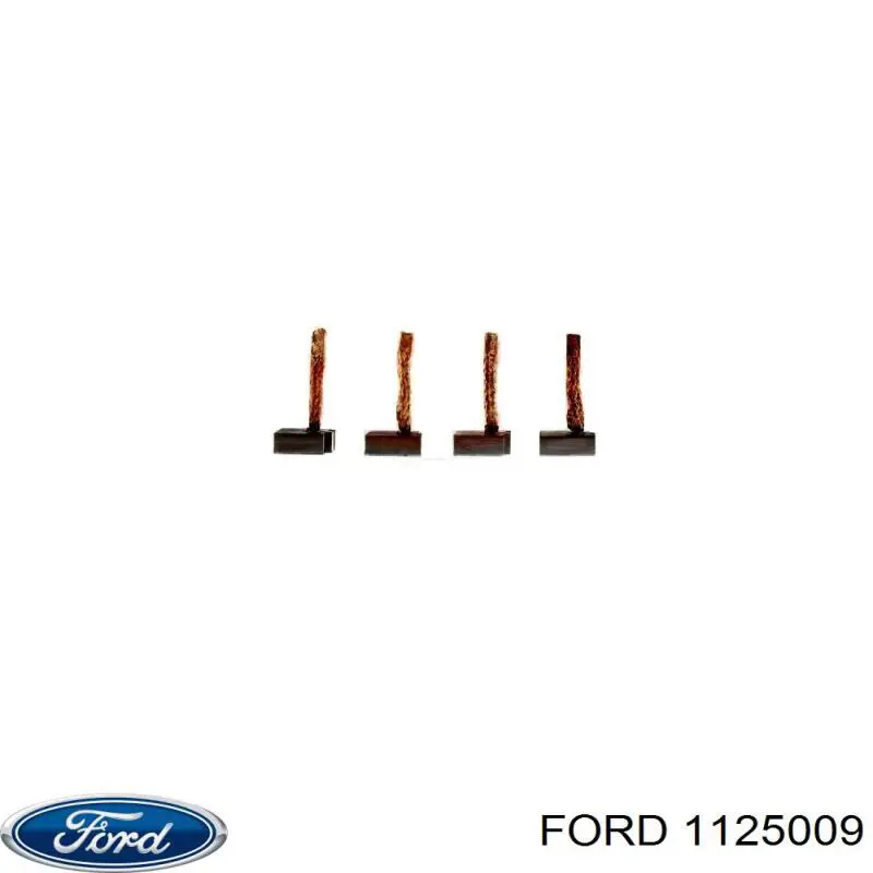 1119182 Ford pára-choque (grade de proteção de amortecedor traseiro)