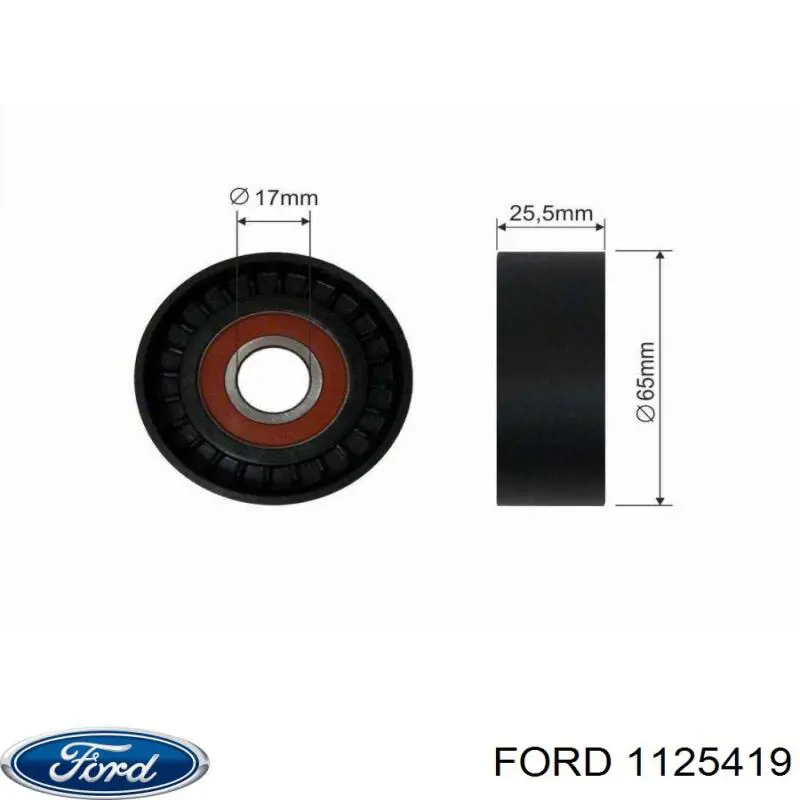 Купить 1125419 Ford Натяжитель приводного ремня