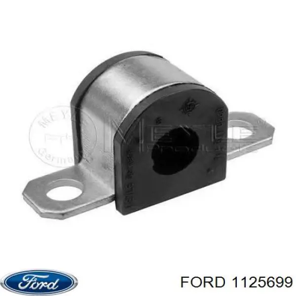 Купить 1125699 Ford Хомут крепления втулки стабилизатора переднего