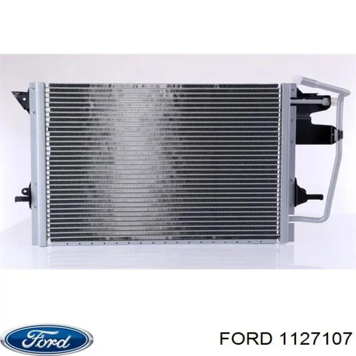 Радиатор кондиционера 1127107 Ford