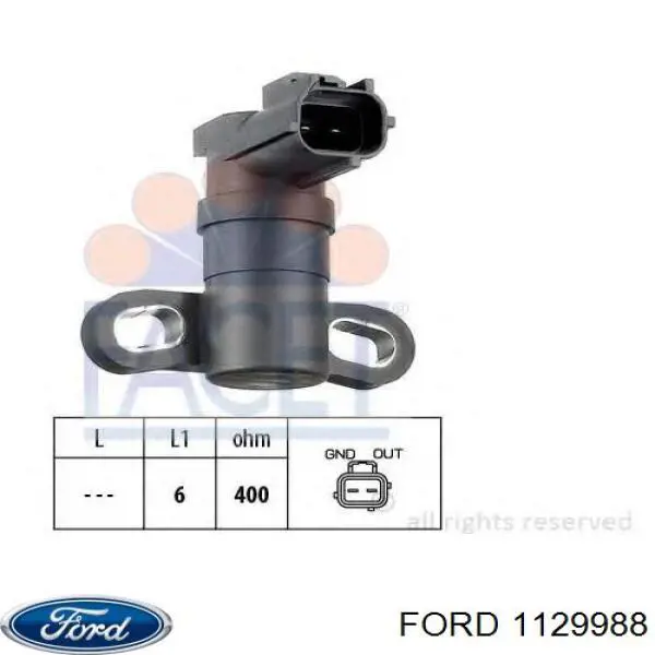 1129988 Ford датчик коленвала