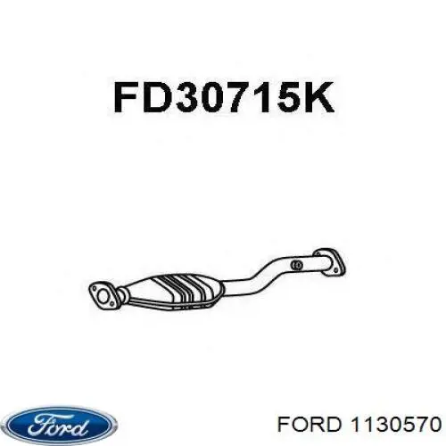 1130571 Ford Конвертор-катализатор