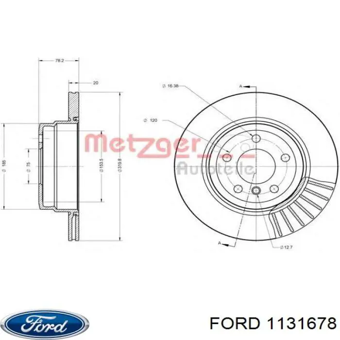  Ford 1131678