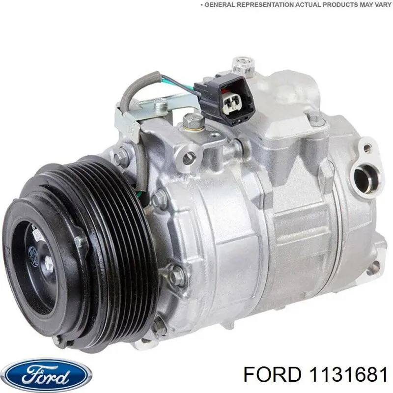 1150759 Ford tampa de motor decorativa