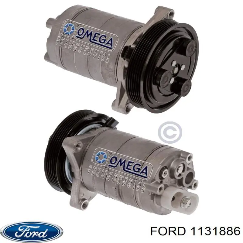Радиатор масляный (холодильник), под фильтром Ford 1131886 цена, от 30.95 USD