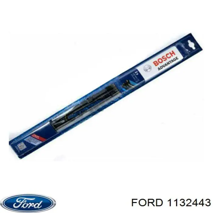 Щетка-дворник лобового стекла пассажирская 1132443 Ford