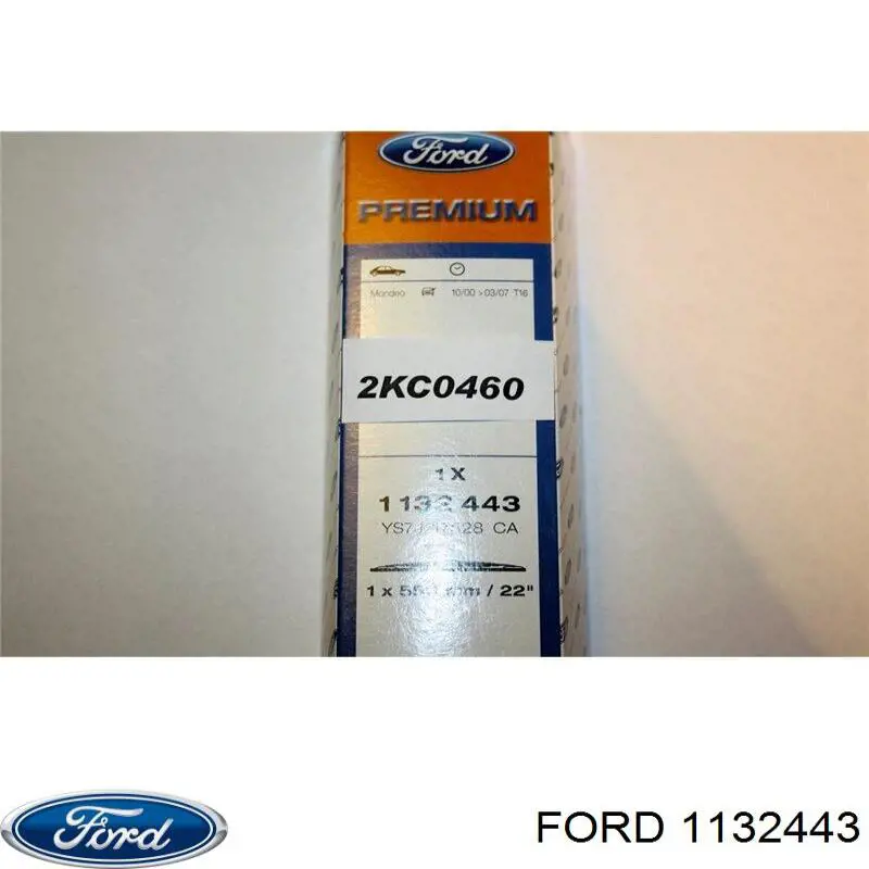 Щетка-дворник лобового стекла, пассажирская Ford 1132443 цена, от 8.91 USD