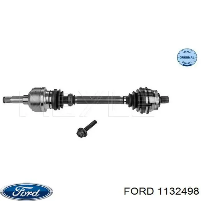 1132498 Ford полуось (привод передняя левая)