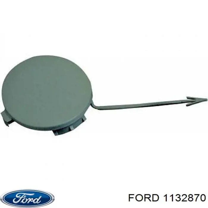 1091784 Ford tampão dianteira do pára-choque do gancho de reboque