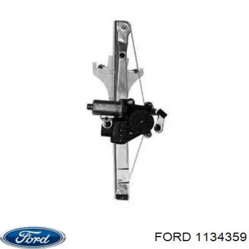 Mecanismo de acionamento de vidro da porta traseira direita para Ford Mondeo (B4Y)
