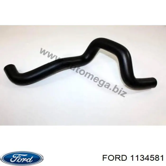 Патрубок радиатора 1134581 Ford