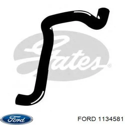 Шланг радиатора охлаждения Ford 1134581 цена, от 12.65 USD