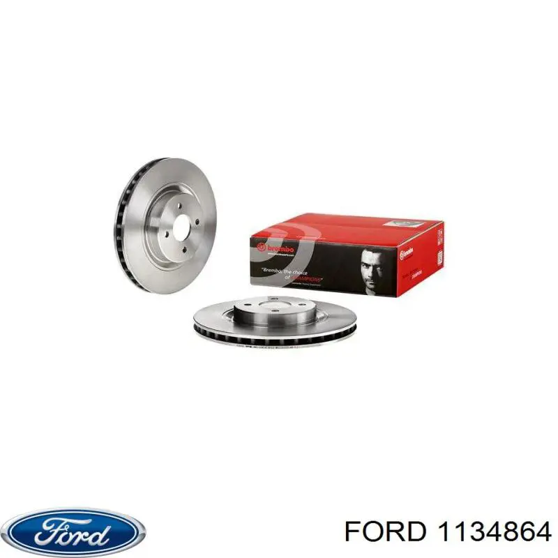 Тормоз дисковый передний Ford 1134864 цена, от 63.79 USD