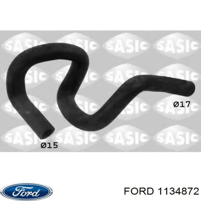 Купить 1134872 Ford Шланг отопителя обратка
