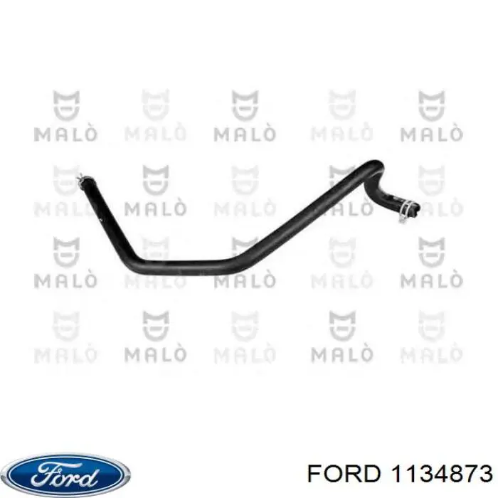 Купить 1134873 Ford Шланг отопителя обратка