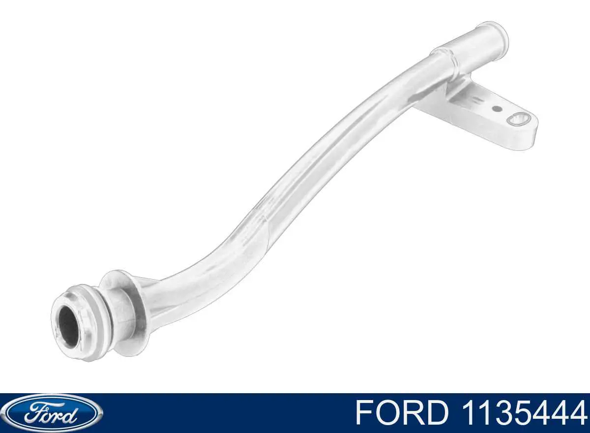 Направляющая щупа-индикатора уровня масла в двигателе на Ford Fiesta COURIER 