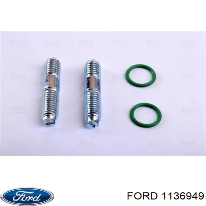 Радиатор кондиционера 1136949 Ford