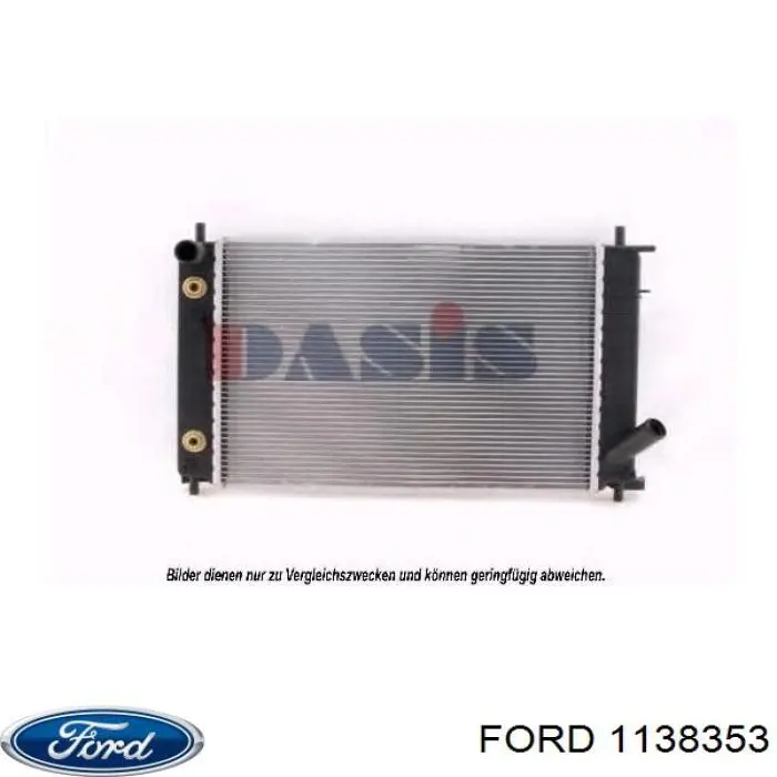 1138353 Ford радиатор
