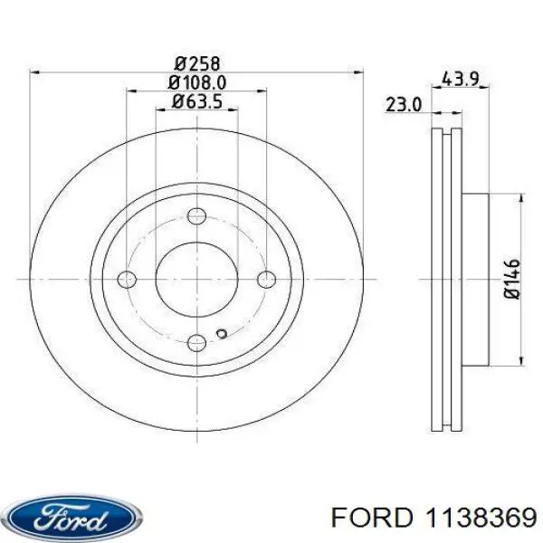 1323534 Ford Колеса
