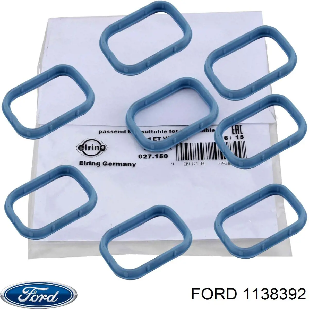 Прокладка впускного коллектора 1138392 Ford