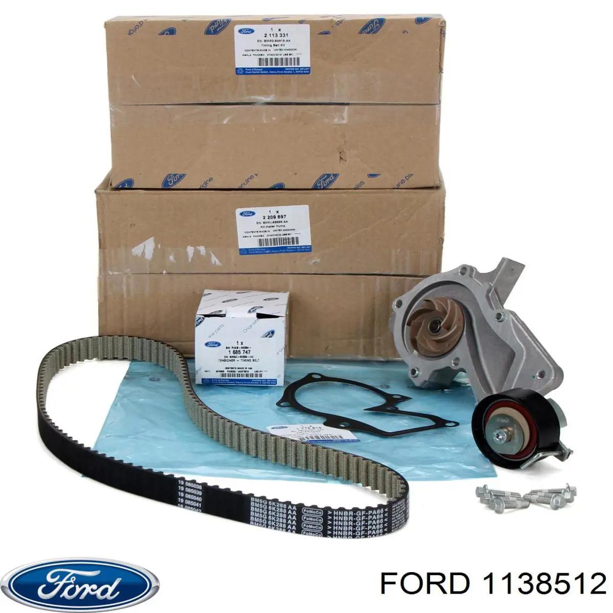 Ступица заднего колеса Ford 1138512