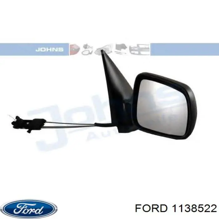 1138522 Ford braço oscilante (tração longitudinal inferior direito de suspensão traseira)