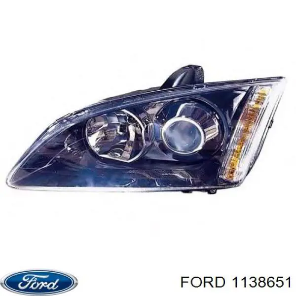 Суппорт тормозной передний правый 1138651 Ford