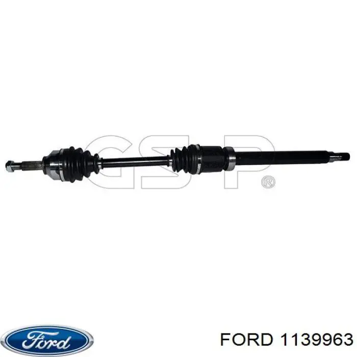 1139963 Ford Полуось передняя, правая