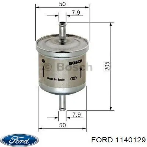 1140129 Ford топливный фильтр