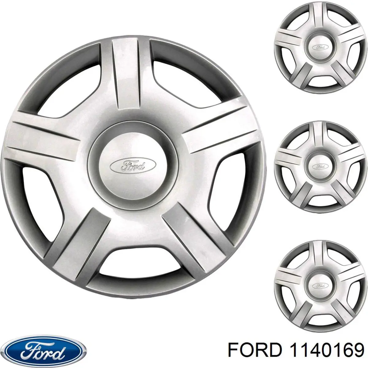 Колпаки 2S611130DA Ford