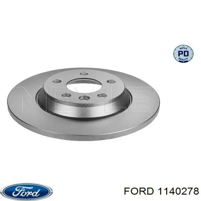 Тормозные диски 1140278 Ford