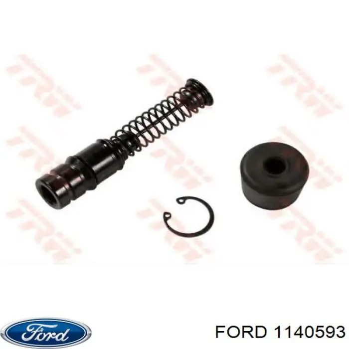 Зеркальный элемент левый Ford 1140593