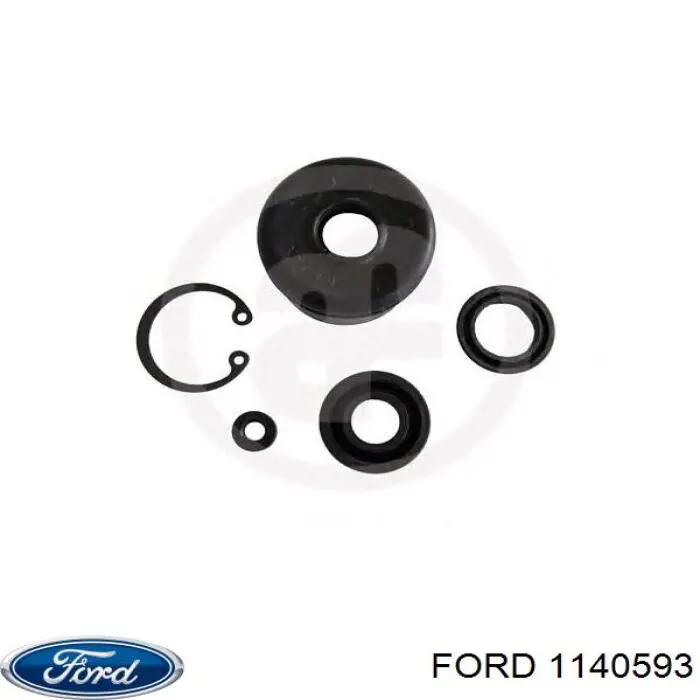 Купить 1140593 Ford Стекло зеркала заднего вида, левого