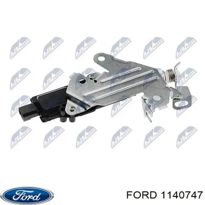 Мотор-привод открытия/закрытия замка багажника (двери 3/5-й задней) на Ford Fiesta V 