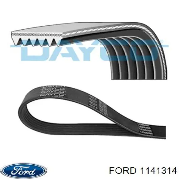 Клиновый ремень Ford 1141314 цена, от 11.72 USD