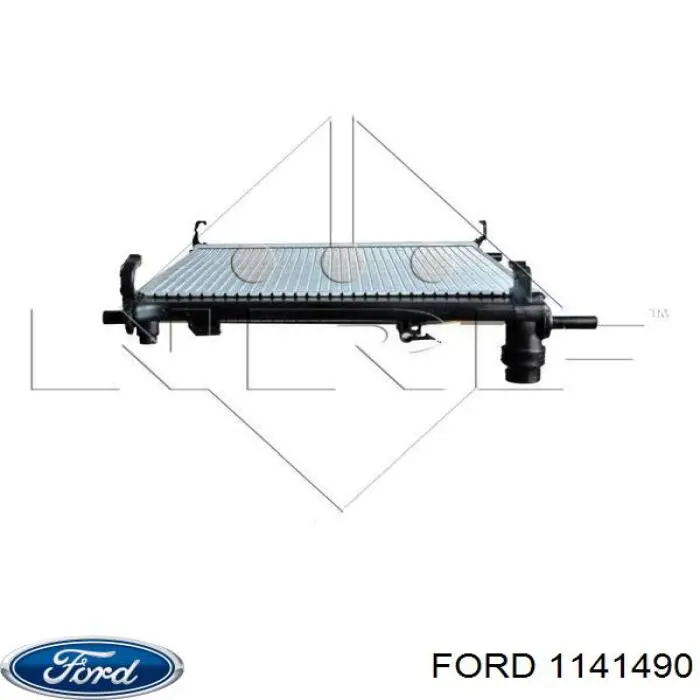 1141490 Ford радиатор