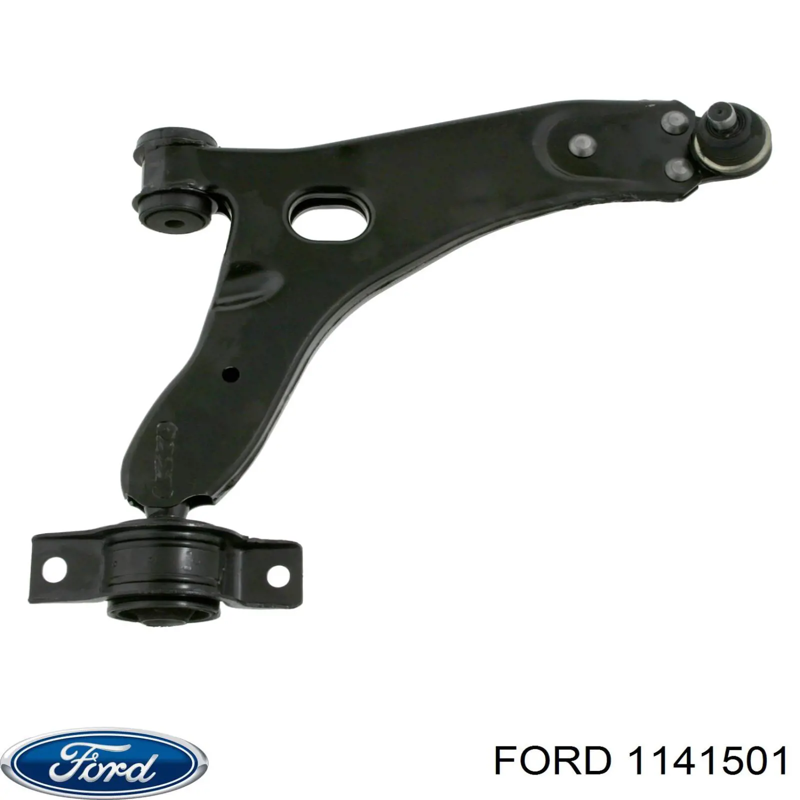 1141501 Ford Патрубок радиатора охлаждения нижний