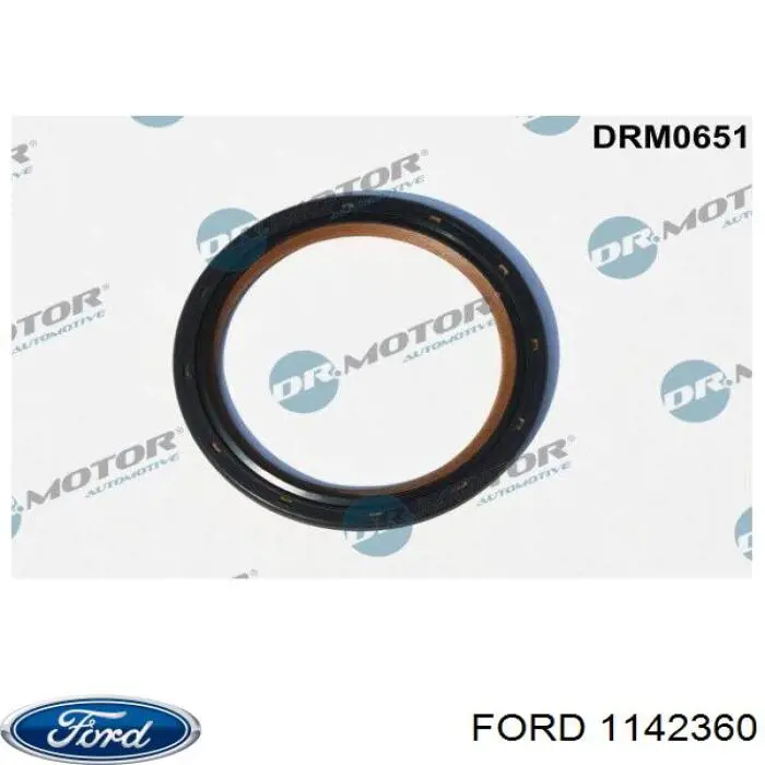 Compre 1142360 Ford Vedação traseira de cambota de motor