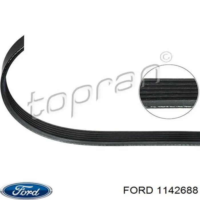 Клиновый ремень Ford 1142688 цена, от 13.92 USD