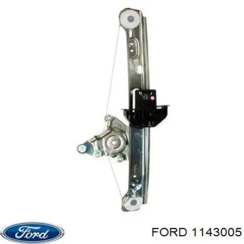 1143005 Ford механизм стеклоподъемника двери задней левой