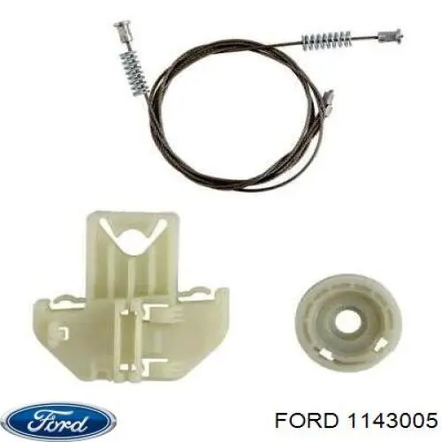 Купить 1143005 Ford Механизм стеклоподъемника двери задней левой