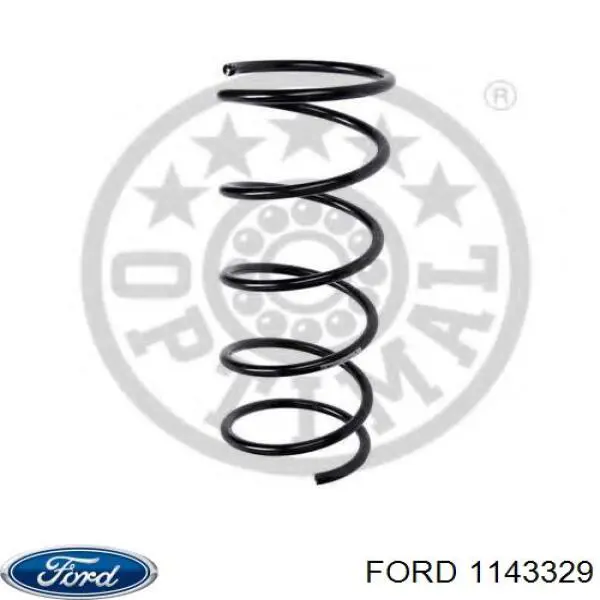1143329 Ford Пружина передней подвески
