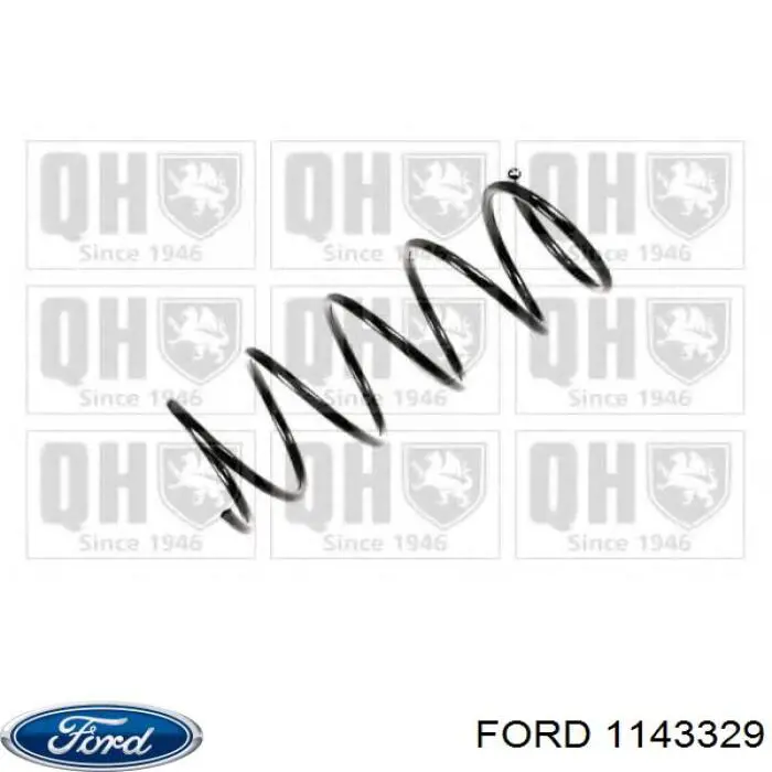 Пружина амортизатора передняя Ford 1143329 цена, от 22.54 USD