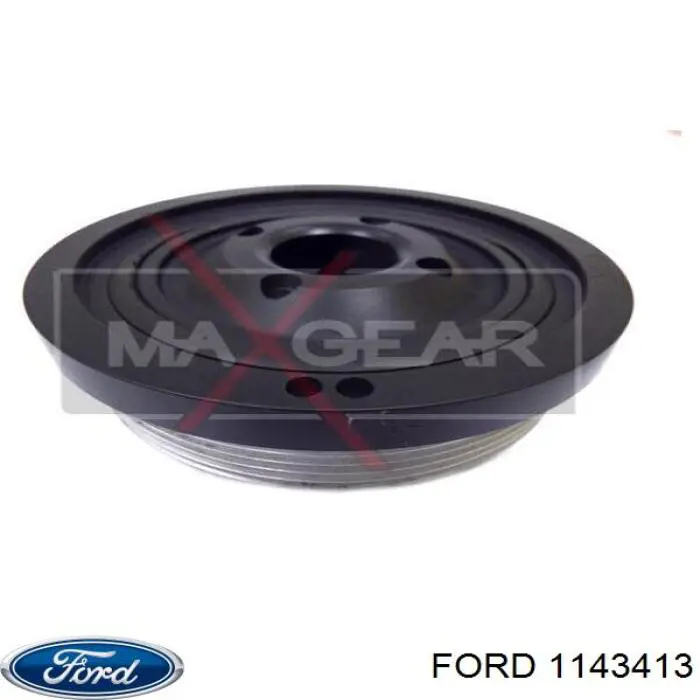 Шкив коленвала (демпфер) Ford 1143413 цена, от 48.89 USD