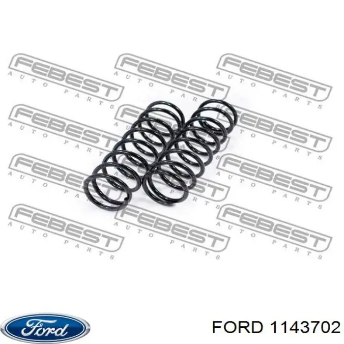Купить 1143702 Ford Пружина подвески