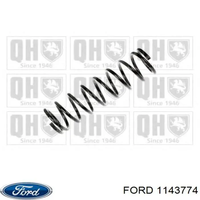 Купить 1143774 Ford Пружина подвески