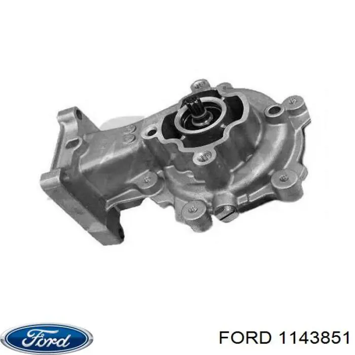 1143851 Ford помпа водяная (насос охлаждения, в сборе с корпусом)